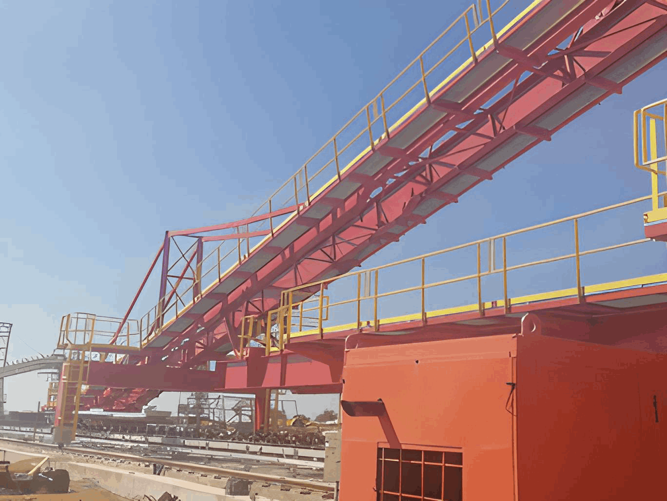 Handling Materials Plant